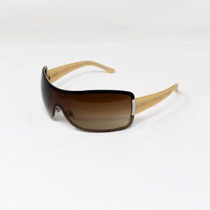 CHANEL #42961 Pink Pearl & Brown Sunglasses